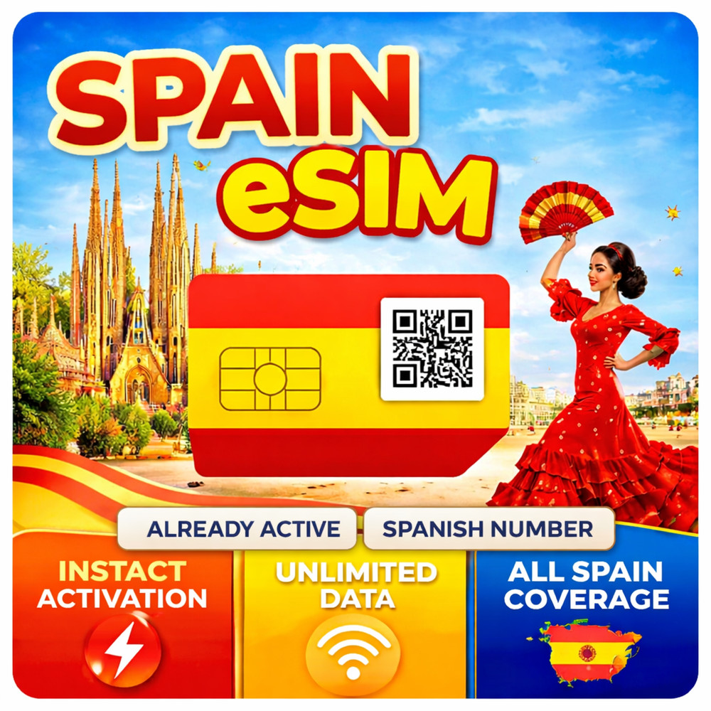eSIM card Spain