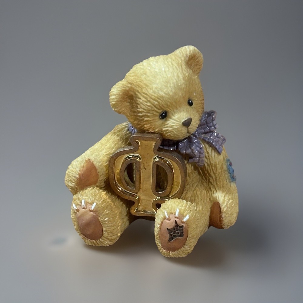 Cherished Teddies BETA “PHI” BEAR by Enesco In Original Box