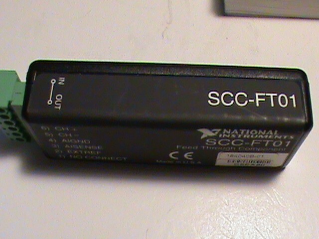National Instruments SCC-FT01 Feedthrough Module