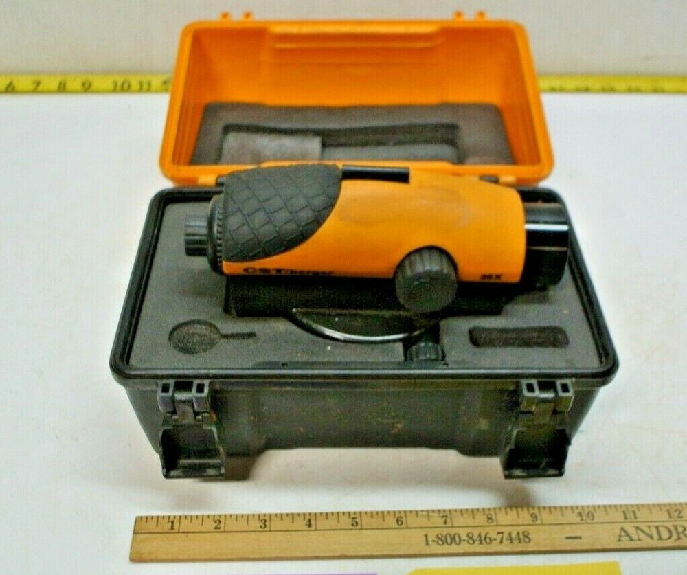 CST/Berger 26X Engineering Surveyor Leveling Instrument Construction Tool w/case