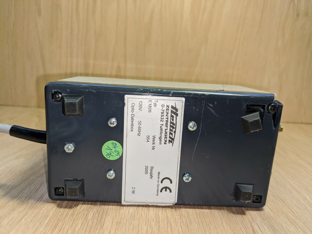 Hettich Zentrifugen E1826 OPTO DATA BOX