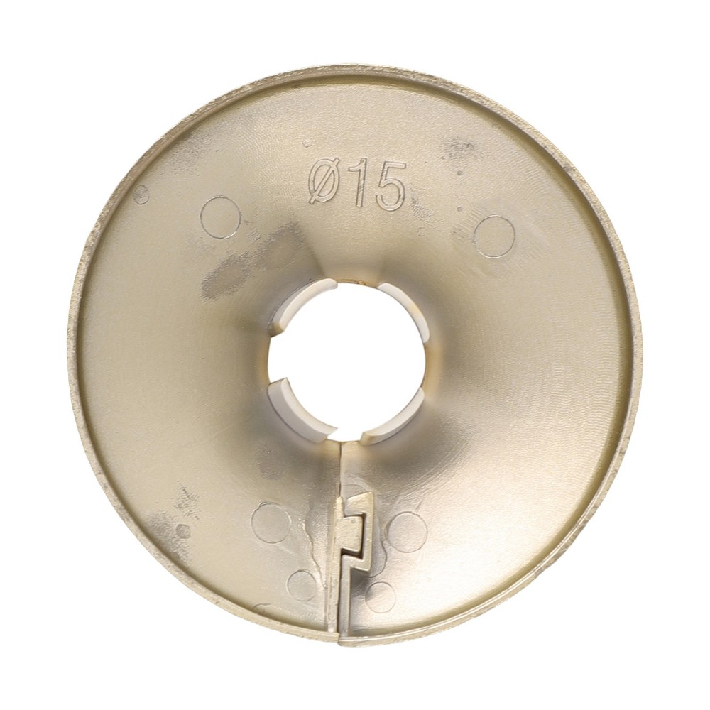 Plastic Covers Radiator Pipe Collars Shield Gold Plastic Covers Install