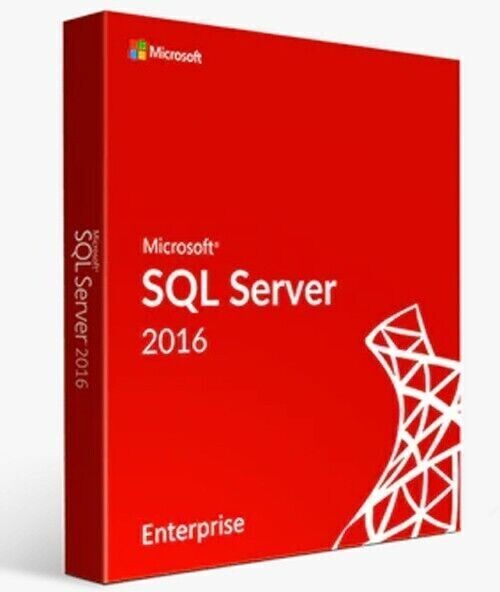 Microsoft SQL Server 2016 Standard with 24 Core License, unlimited User CALs