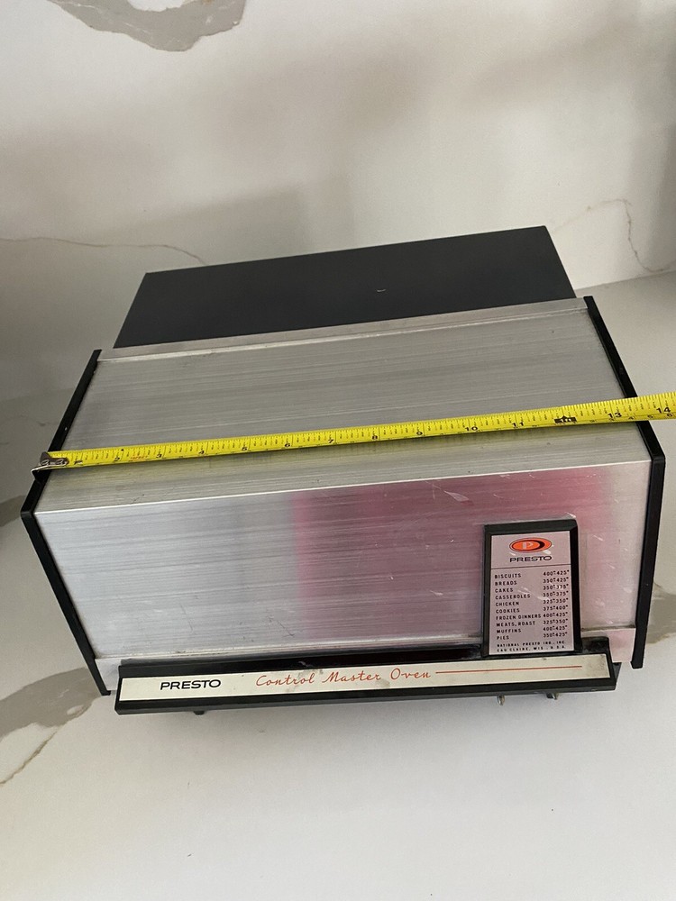 Vintage Automatic Presto Electronic Control Master Oven Model KL02-A