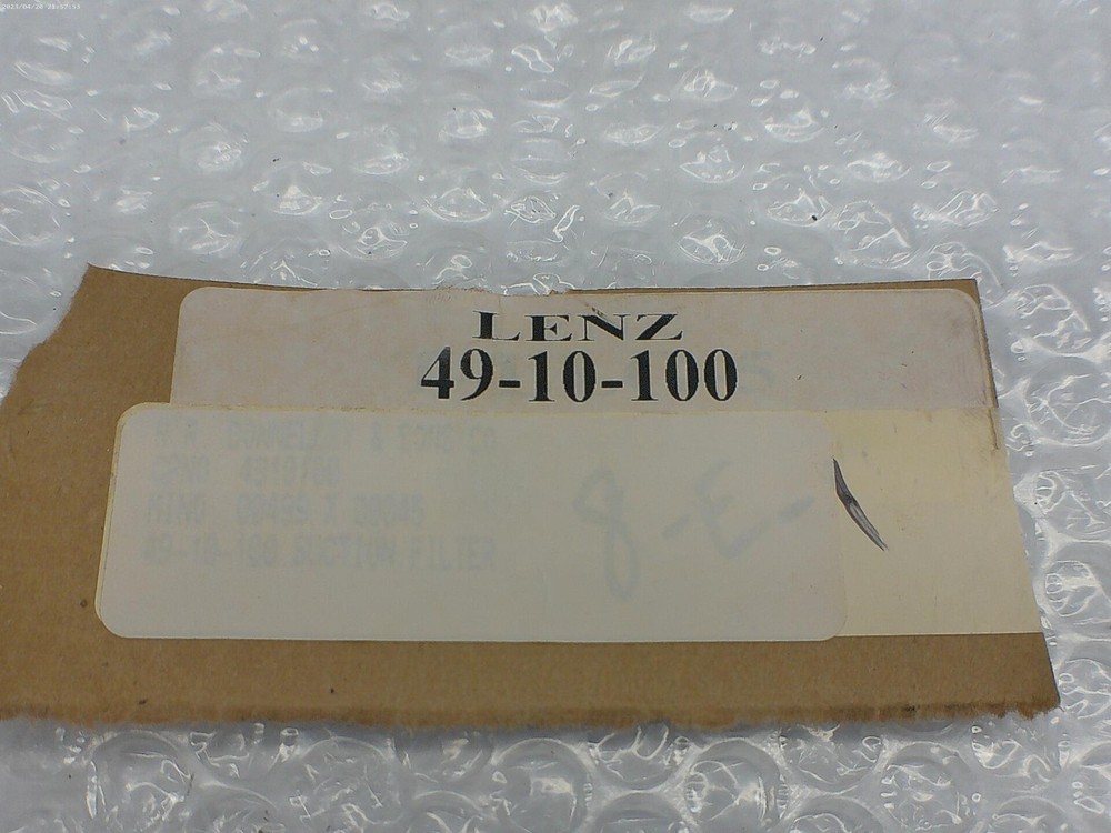 LENZ 49-10-100 STRAINER NSNP
