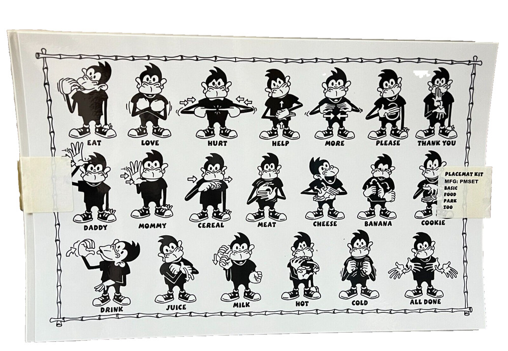 Label & Learn ZOO/PARK (2) /BASIC Educational Placemat (New)