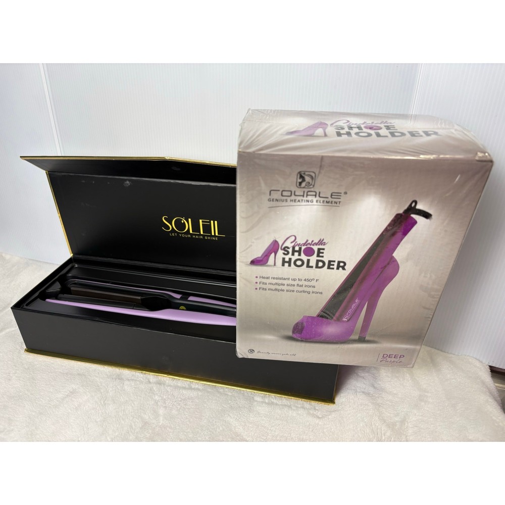 3 Bundle: Unreleased Soleil Dynamic Styler, Oil & Holder
