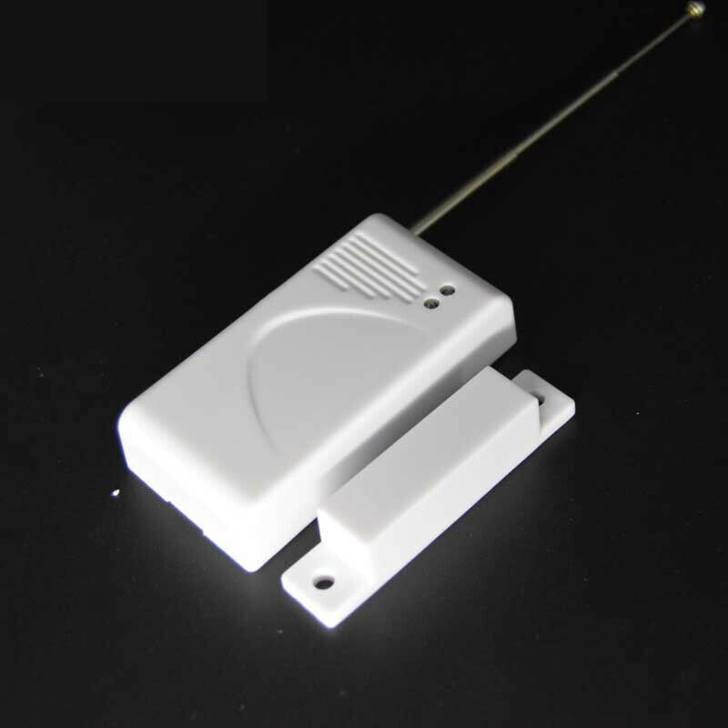 12v Wireless Door Window Alarm Panel Magnetic Contact Sensor 433MHz Code 1527
