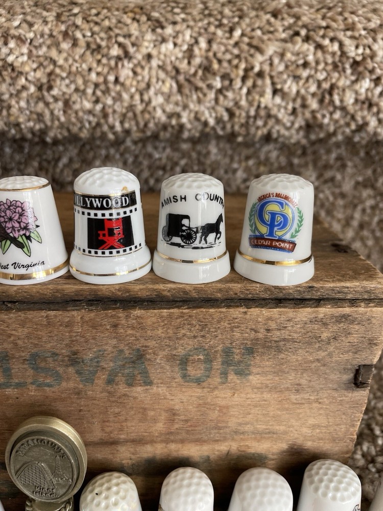 thimbles collectibles lot