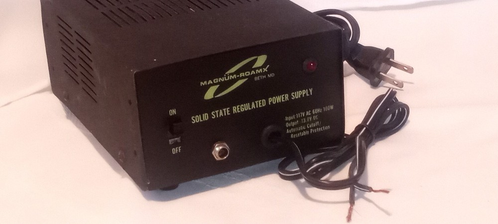 MAGNUM-ROAM X BETH MD SOLID STATE REGULATED POWER SUPPLY; WORKS GREAT!