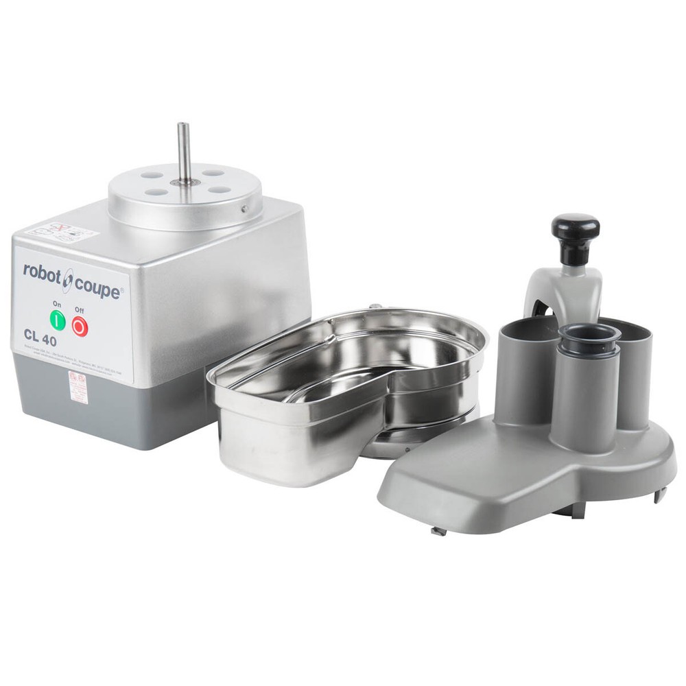 Robot Coupe CL40 Continuous Feed Commercial Food Processor / Vegetable Cutter
