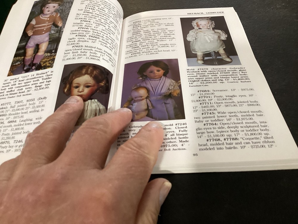 Dolls Values Paperback Information Book 1992