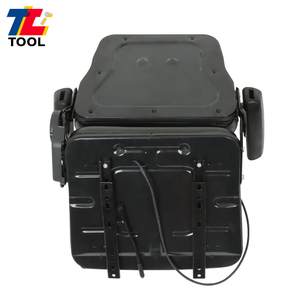 Universal Forklift Seat Tractor Seat Adjustable Seatbelt Armrests Back