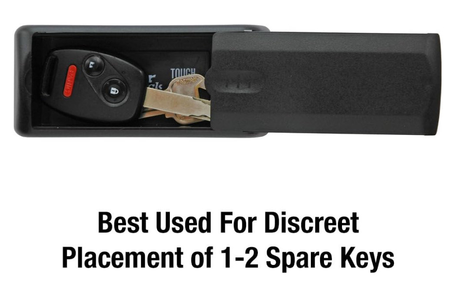 Master Lock Magnetic Key Holder, 1 Pack, Black