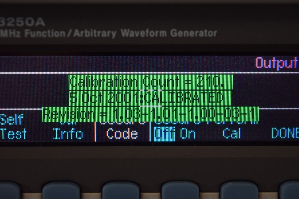 Agilent 33250A Function / Arbitrary Waveform Generator, 80 MHz