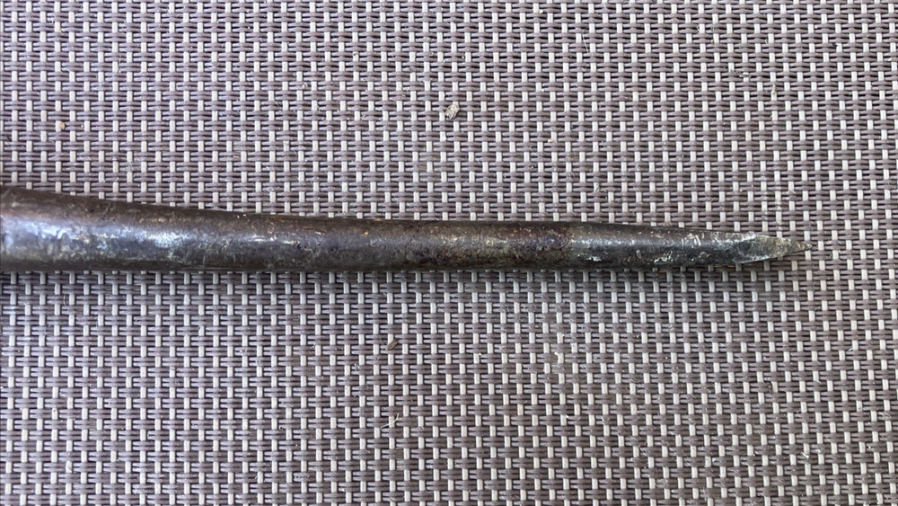 Vintage PEXTO Split Wood Handle Screwdriver - 9”
