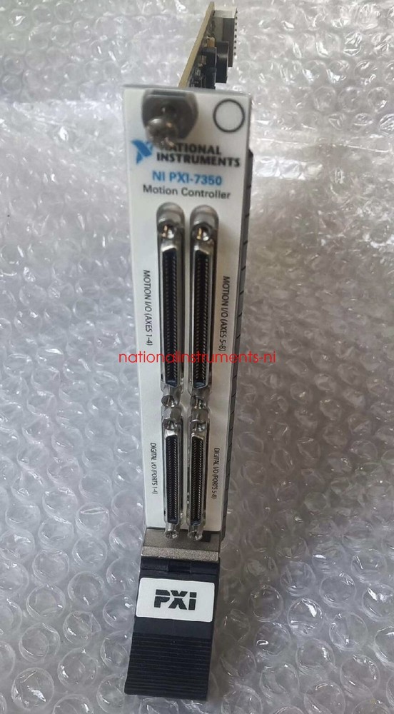 National Instruments NI PXI-7350 4-axis Motion Module Testing completed