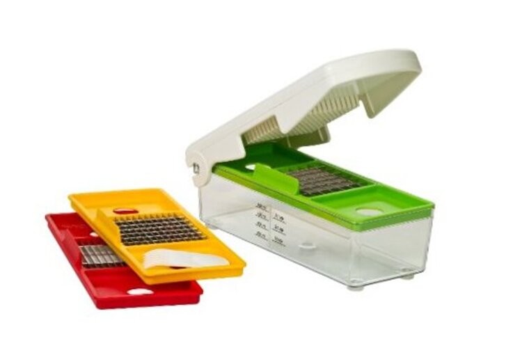 by Progressive Fruit and Vegetable Chopper,White