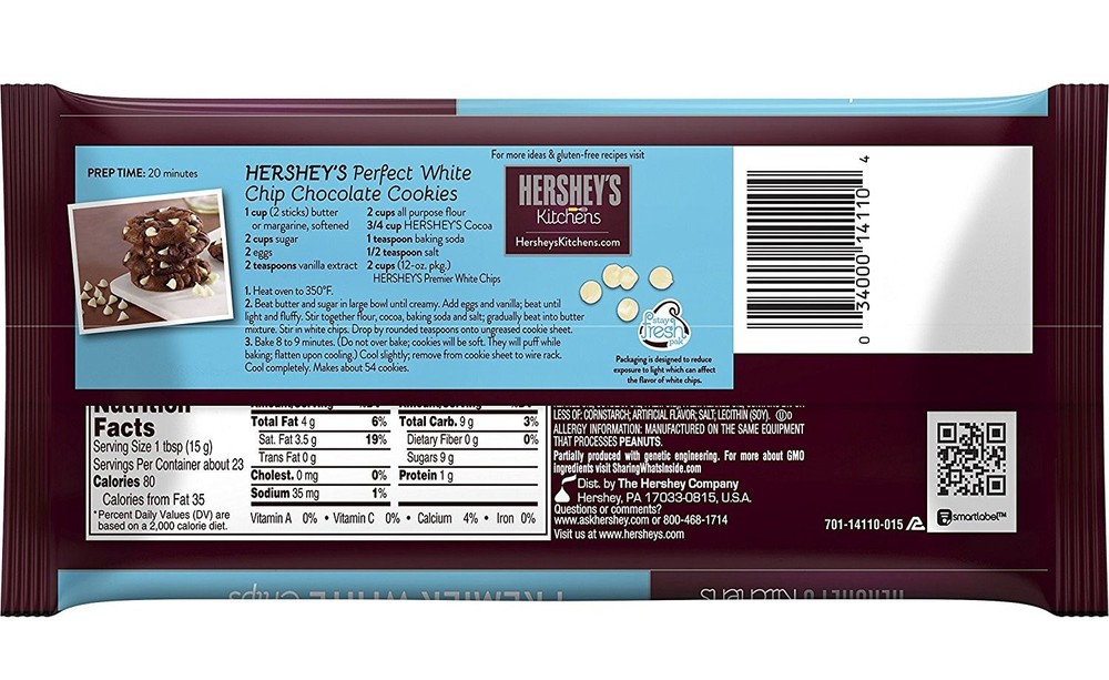 Hershey's Premier White Baking Chips - 12 oz - 2 pk