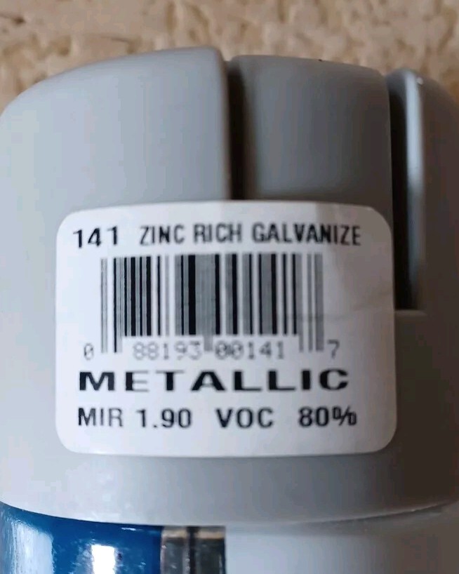 Aervoe Zinc Rich Galvanize Compound Spray 80% 13oz. Can