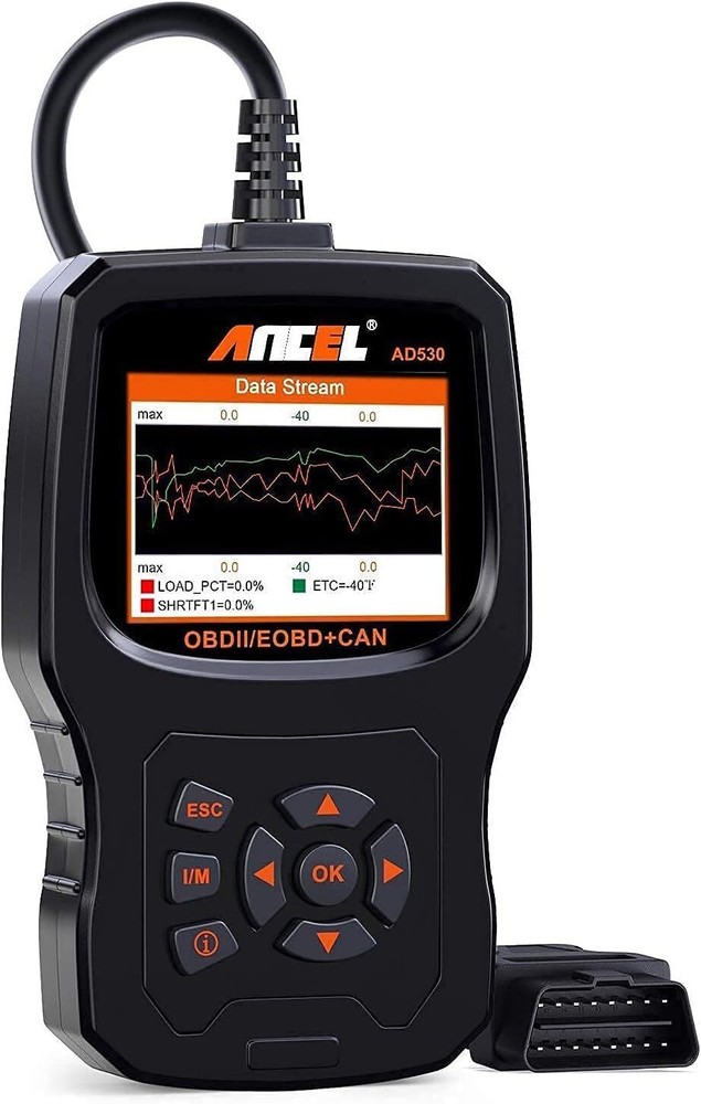 ANCEL AD530 Automotive OBD2 Scanner Car Code Reader Battery Tester Check Engine