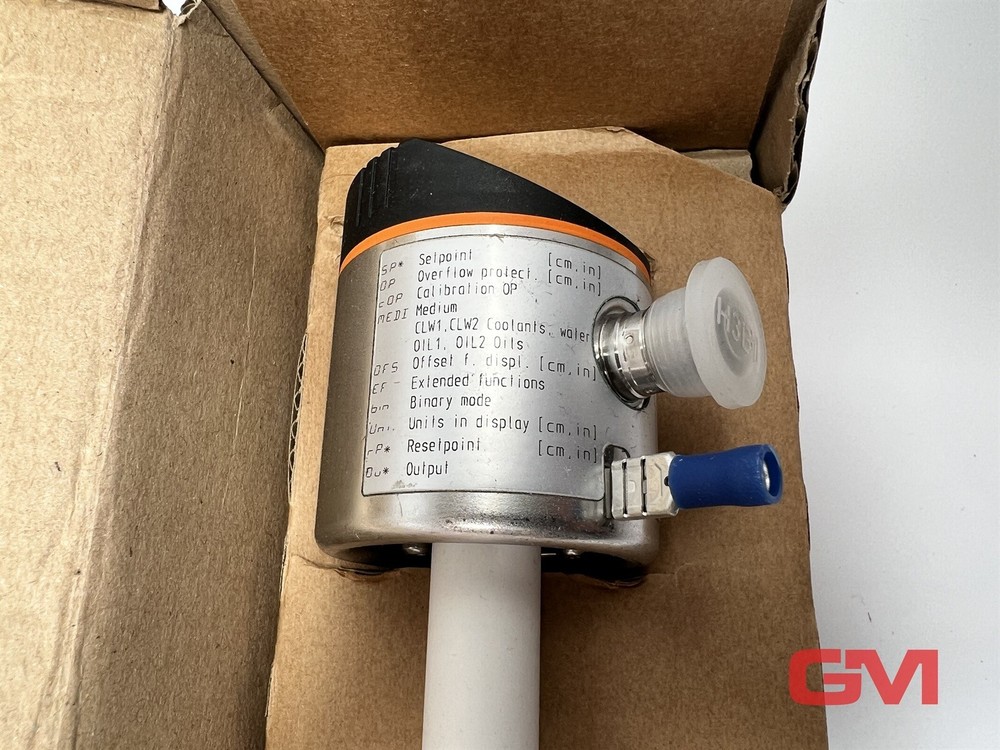 Ifm Electronic Level Sensor LK8124 LK0728B-B-00KVPKG/US