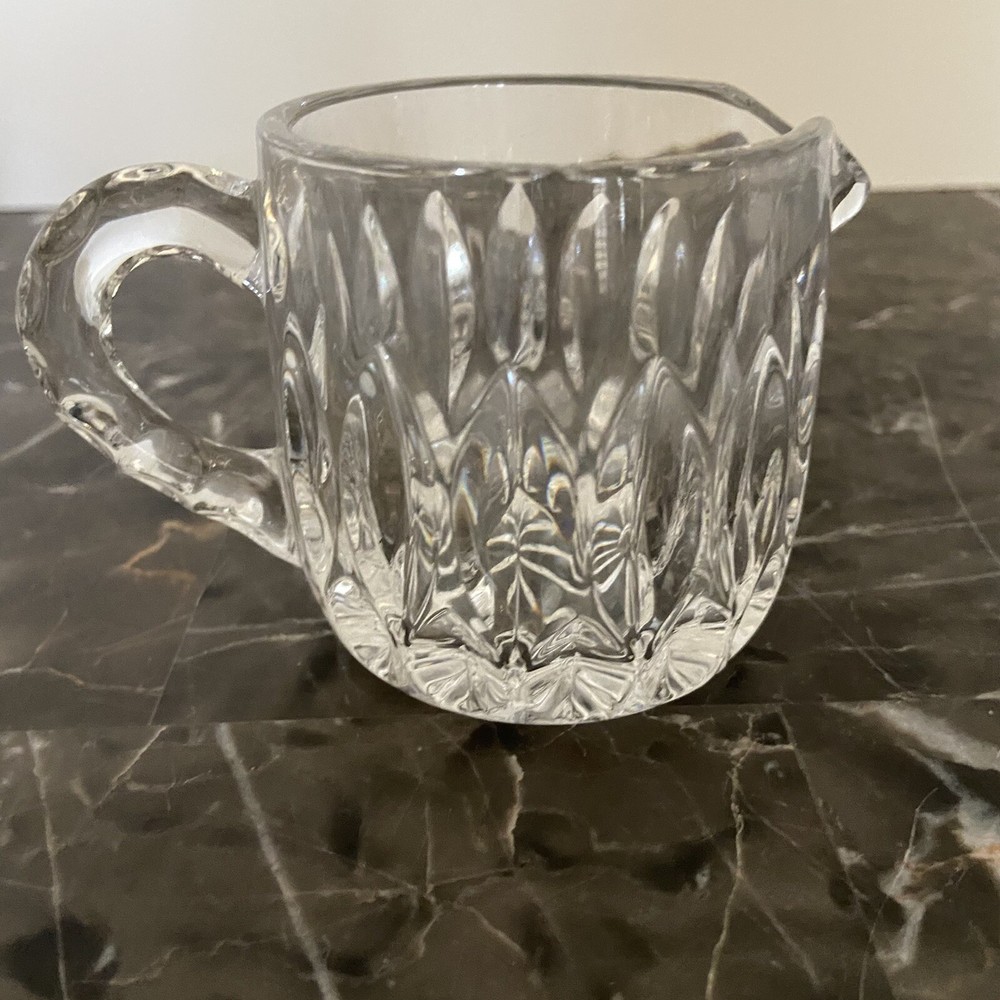 Vintage Creamer Gorham Crystal Althea Cut Replacement EUC