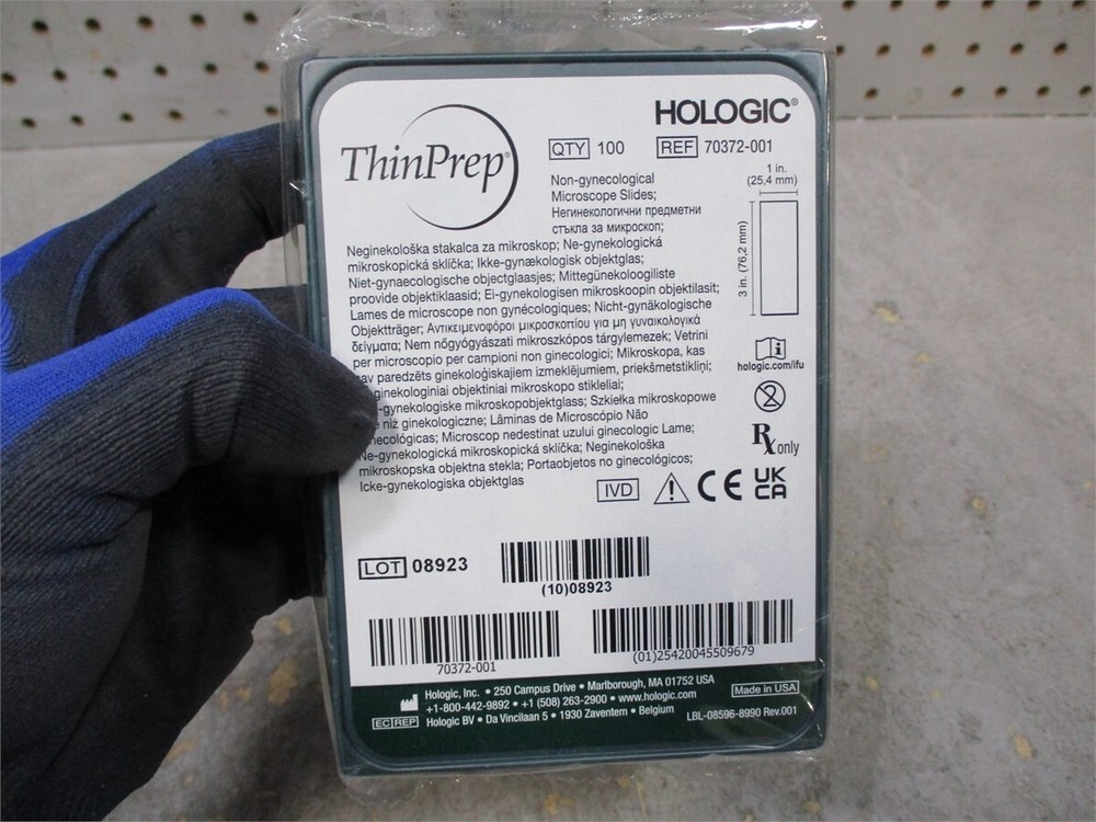 Hologic The Thin Prep PAP Test Microscope Slides -100PK