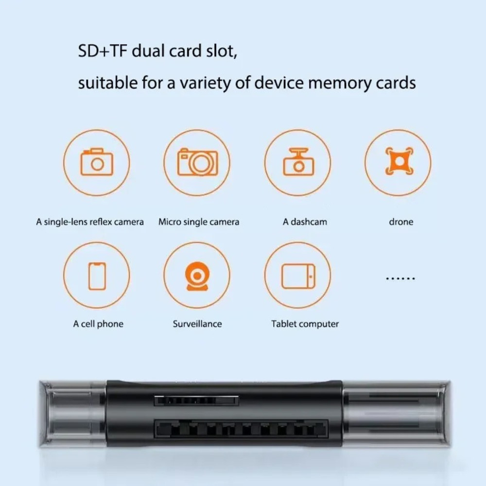 Card Reader USB 3.0 Type C Micro SD TF OTG Smart Memory Adapter Laptop Computer