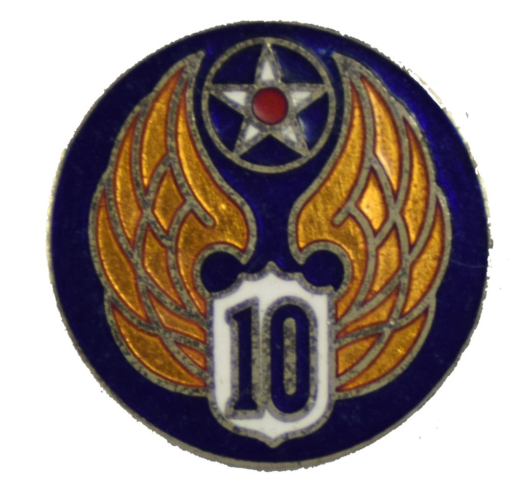 10TH AIR FORCE HAT PIN