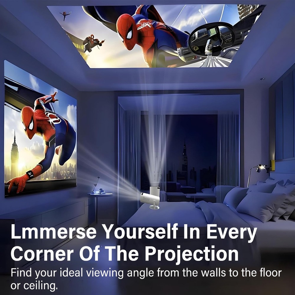 Portable Mini Game Video Projector, Enjoy a Super Visual Experience NEW