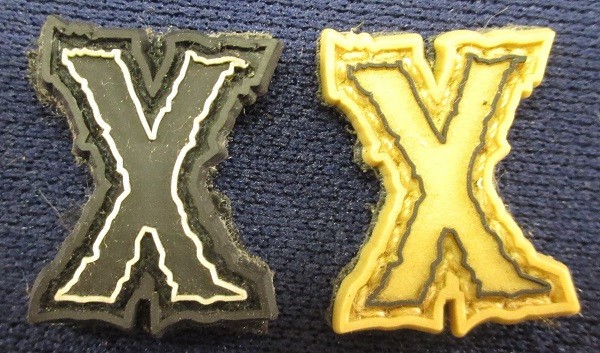 11 ASSORTED EDC MORALE PATCHES PVC & 1 FABRIC HOOK & LOOP