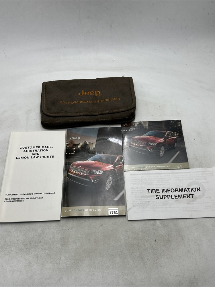 2016 Jeep Compass User Guide