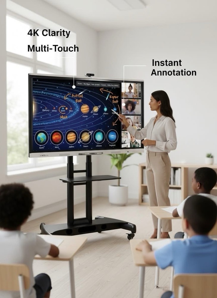 Smart Board MX065-V3  with Mobile Stand