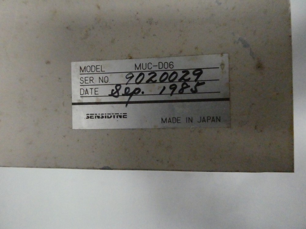 Sensidyne MUC-D06 Chassis Module