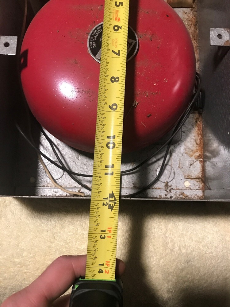 LEE ELECTRIC Red UnderDome 8” Bell TonePak