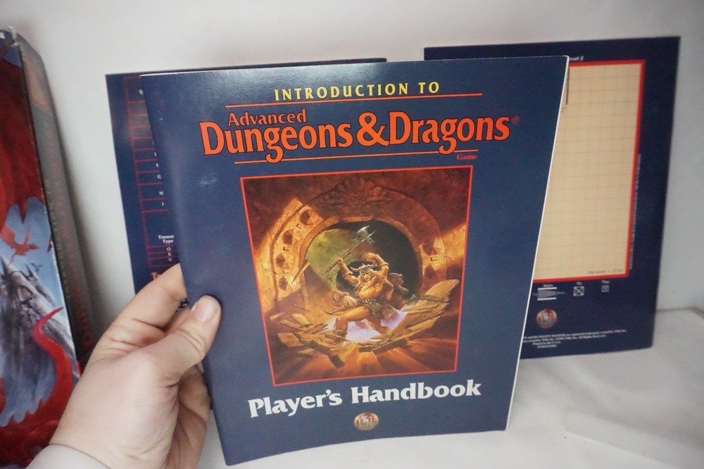 Introduction to Advanced Dungeons & Dragons TSR 1134 No Dice