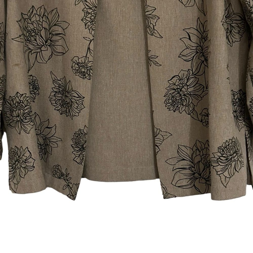 DRAPERS & DAMONS 2 Piece Top & Jacket Set M