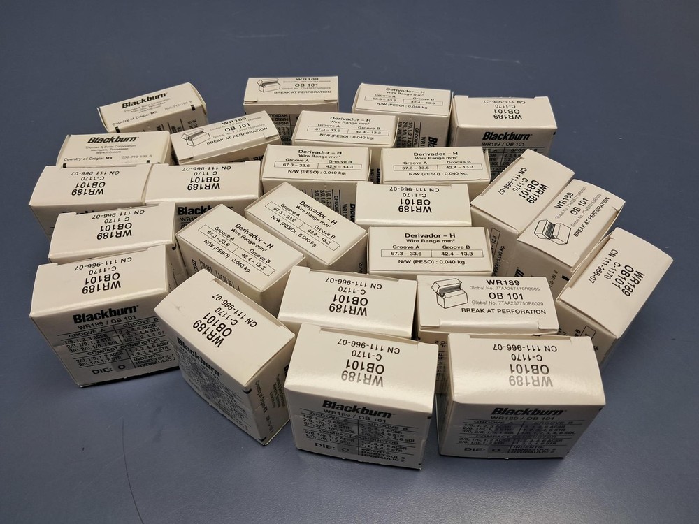 (25) ABB Blackburn Wide Range Compression Connectors WR189