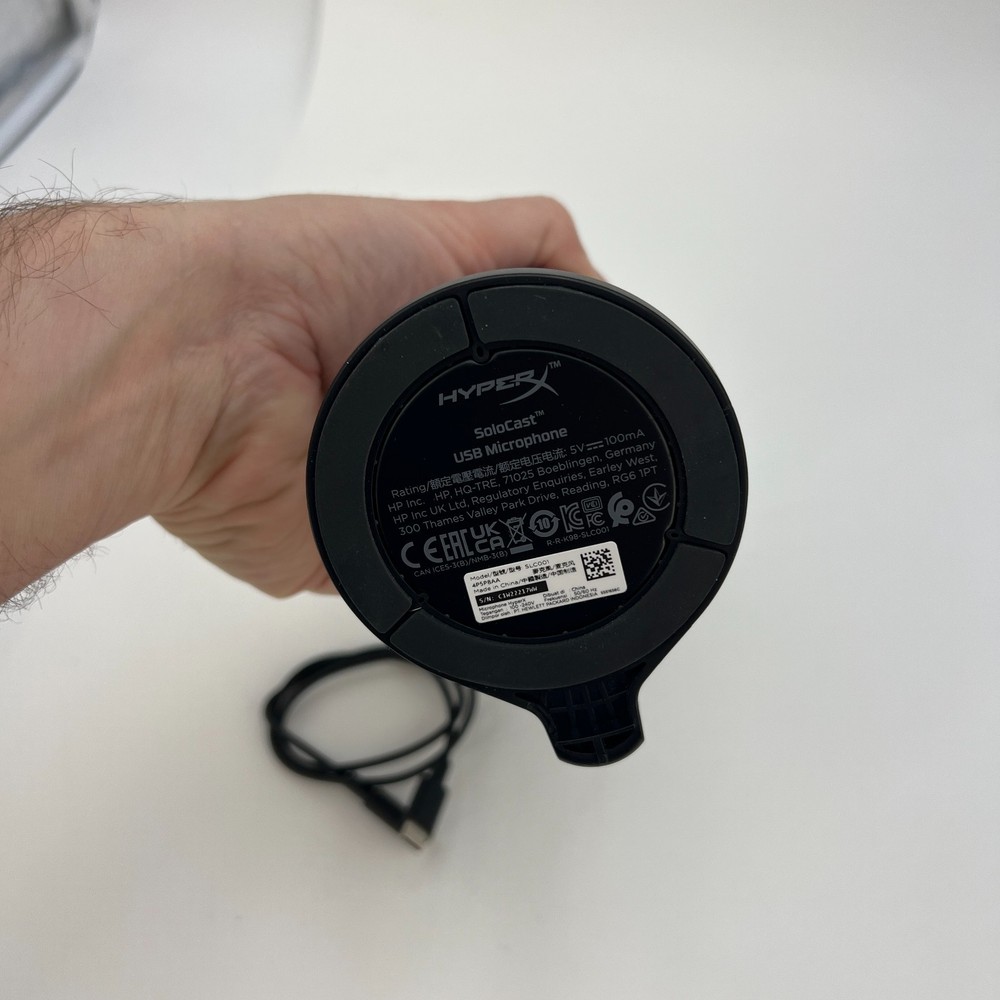 HyperX SoloCast USB Gaming Microphone - Black (4P5P8AA) READ DESC