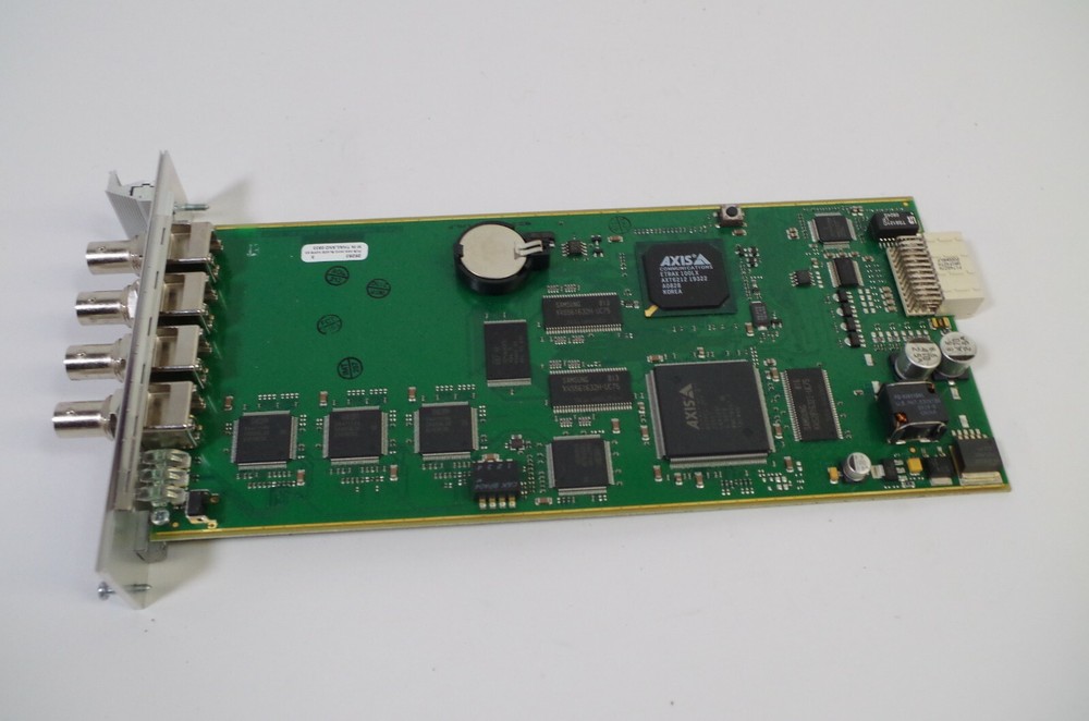 Axis 241Q Blade 0209-001-03 Video Server Rack 4-Channel Source Plug-In Module