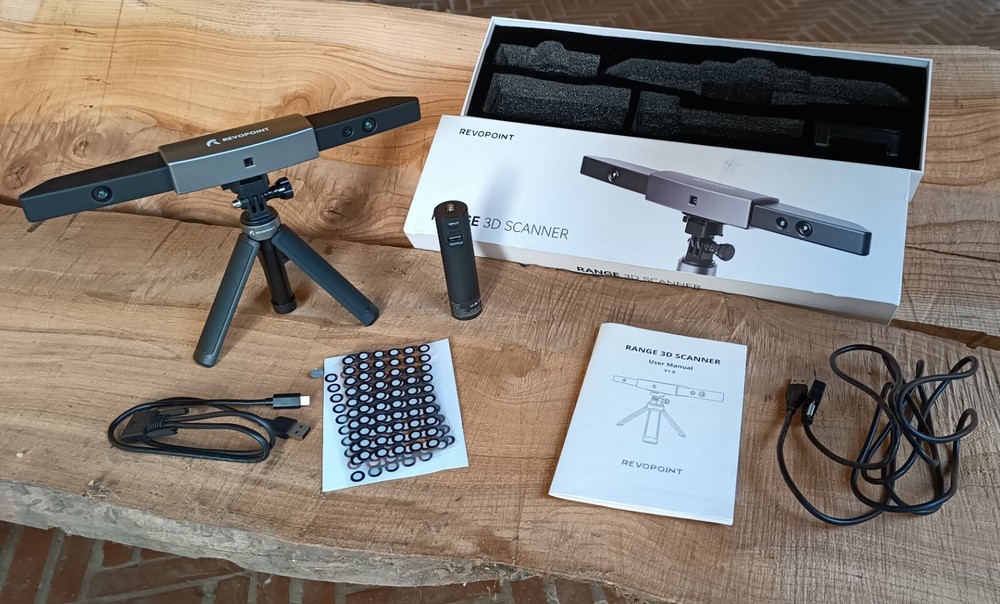 3D Scanner - Revopoint RANGE 3D Scanner