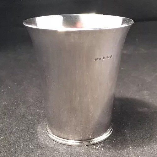 Georg Jensen Sterling Silver Beaker/Cup #671A Pyramid