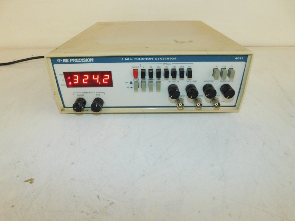BK PRECISION 5 MHZ FUNCTION GENERATOR 4011 (SIS96)