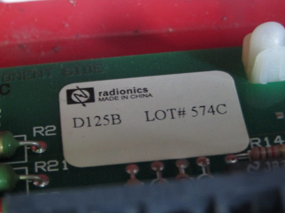 BOSCH PROTECTED PREMISES CONTROL PANEL W/ RADIONICS FIRE CONTROL PANEL D9412GV2