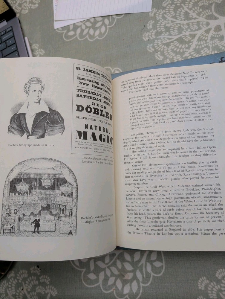 Two Magic History Books by Milbourne Christopher