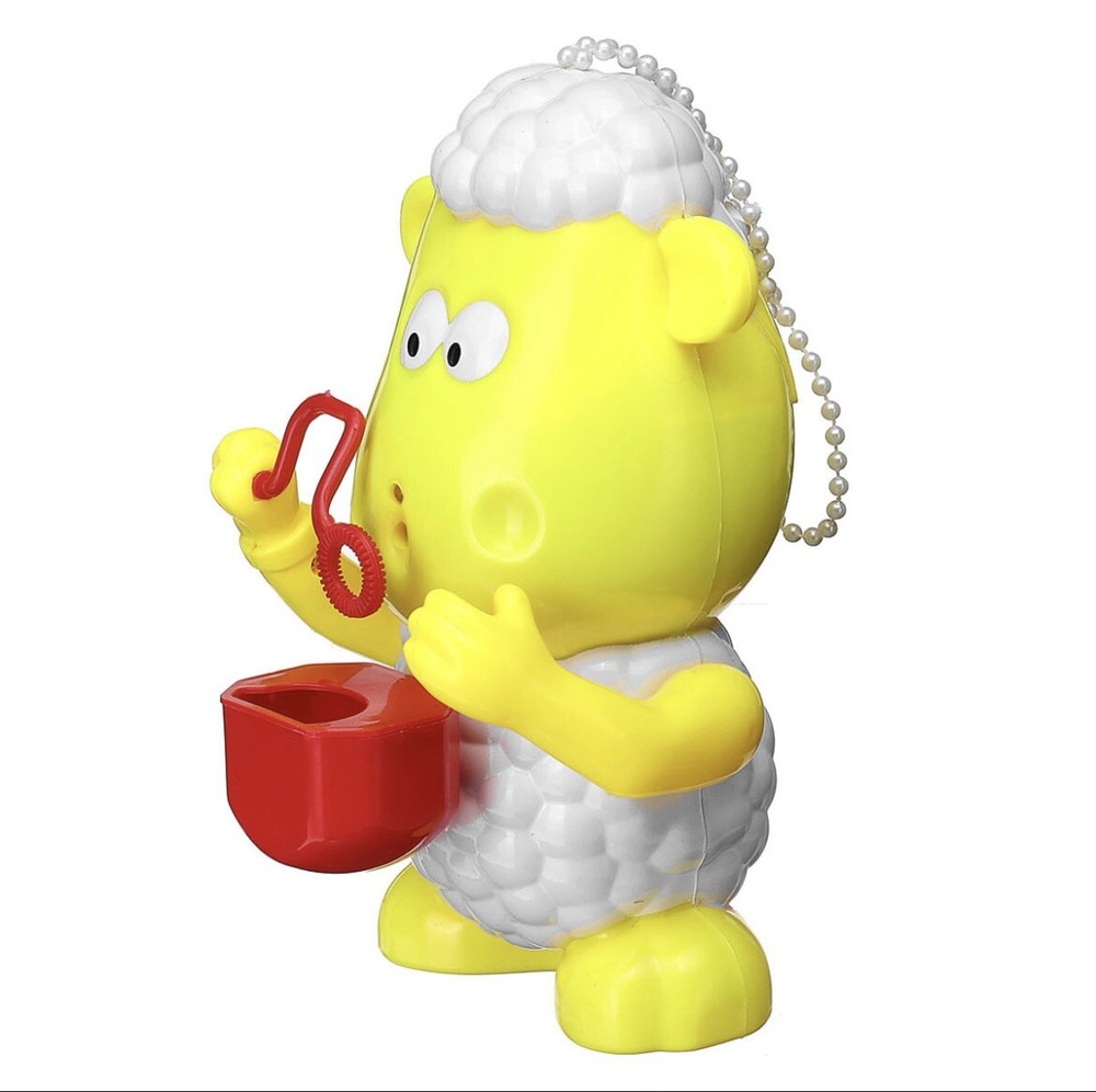 Pink Sheep--Kids Bubble Machine Automatic Bubble Blower + Light and sound
