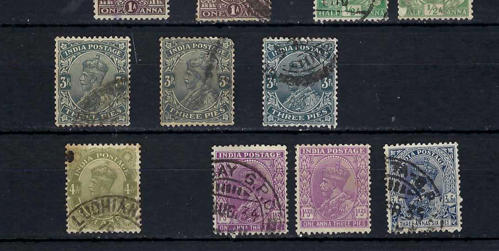 INDIA .KING EDUARD II- 1911-13 {11} STUDY