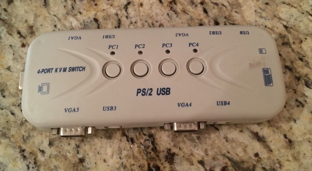 4 Port KVM Switch --- Model KYS-104USB
