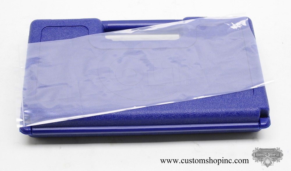 Colt Python Box, OEM Case 1993 Manual, And More!